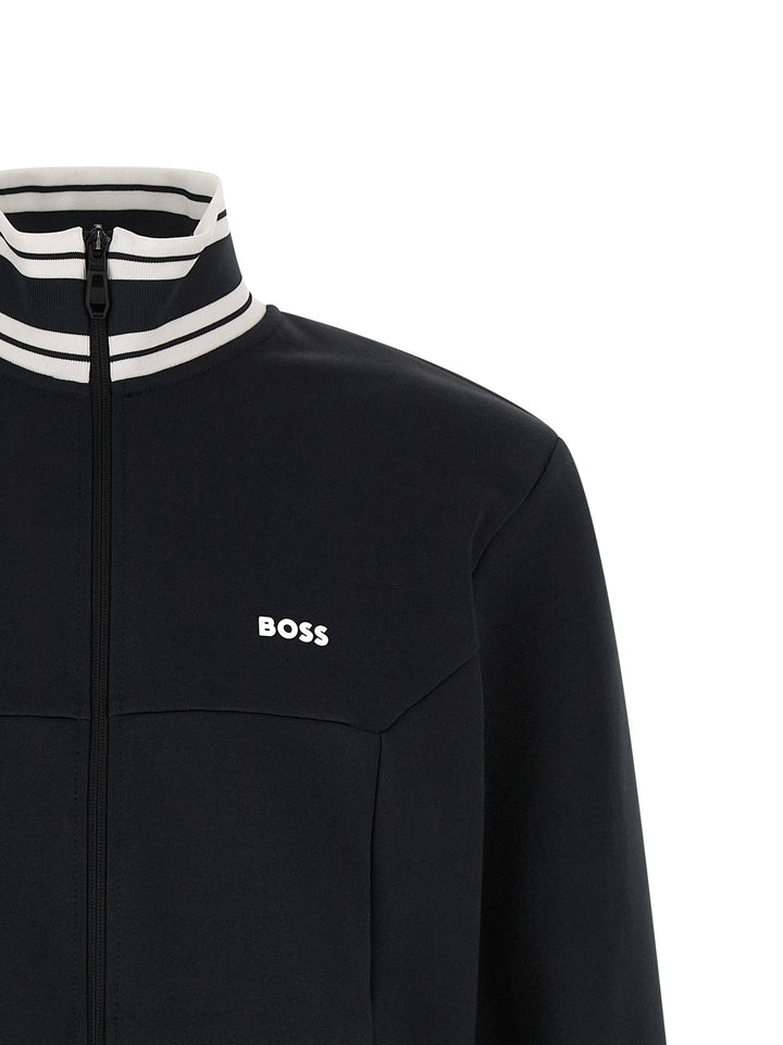 Hugo Boss Fz Zone Sweatshirt - Blue | b70b444065c651f9034bcda9da69a7f74887f2fc