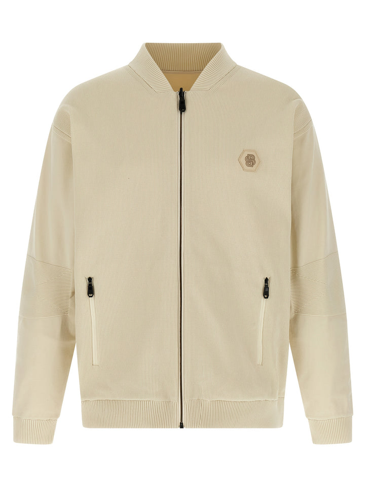 Hugo Boss Future Puffer Jackets - Beige | f8892832f115596b58db06a03d94ed267ab0684e