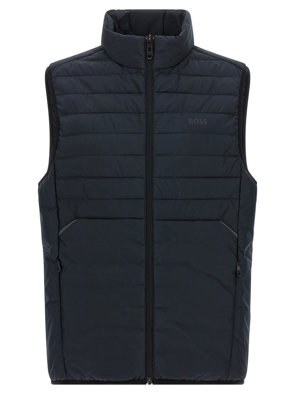 Padded Vest Gilet Blue