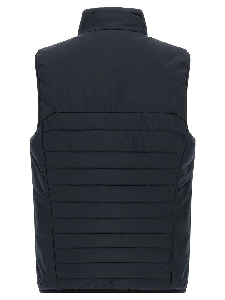 Hugo Boss Padded Vest Gilet - Blue | 0e9387d188501cde125302e415c64102ef10ea18