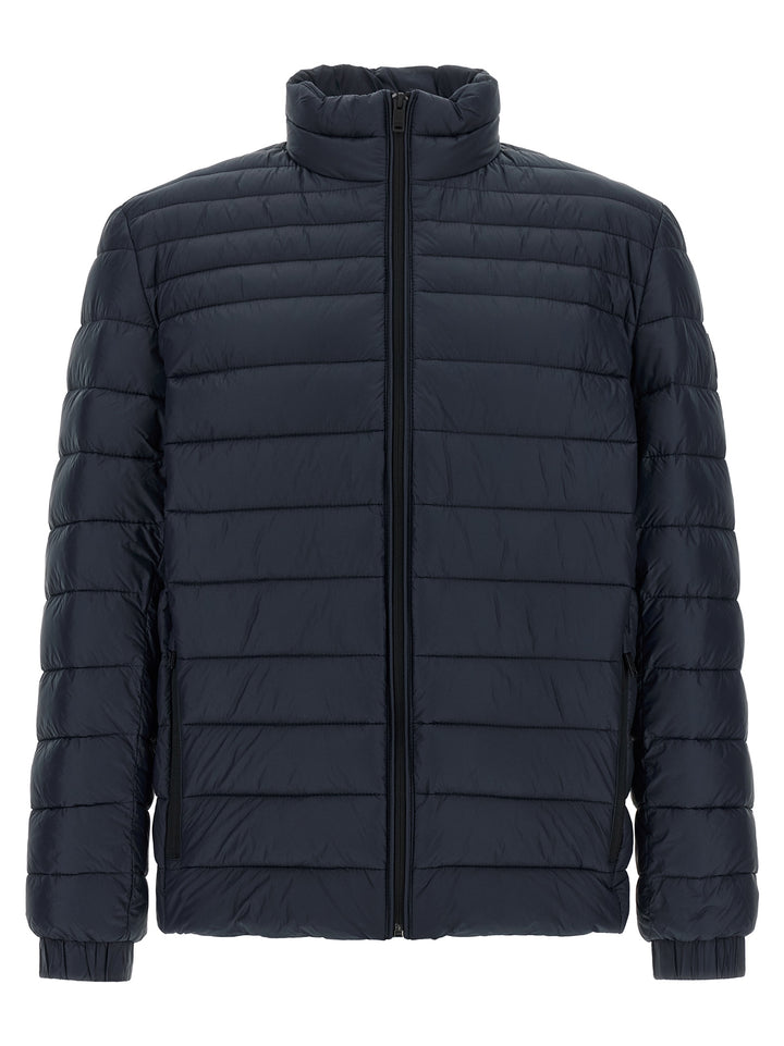 Hugo Boss Quilted Down Jacket Puffer Jackets - Blue | c1b419723097f0217363e88e4d0d4ef45e96934e