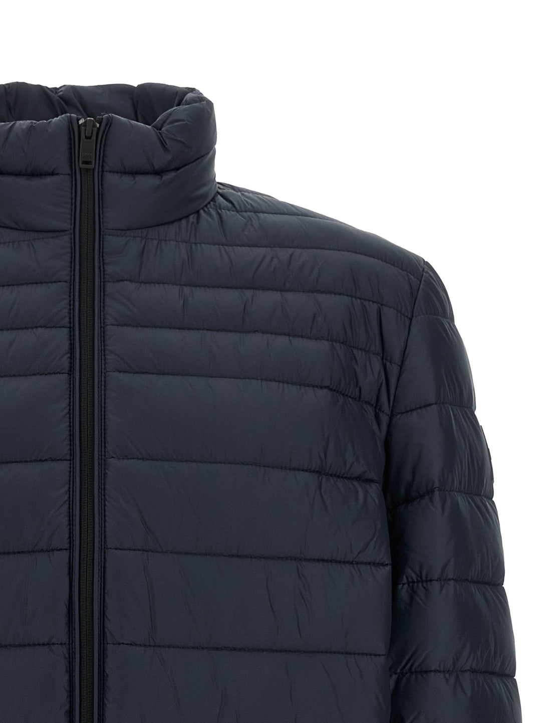 Hugo Boss Quilted Down Jacket Puffer Jackets - Blue | 8e118064f813ce5f8a08d02909f8b3a8aed26adc