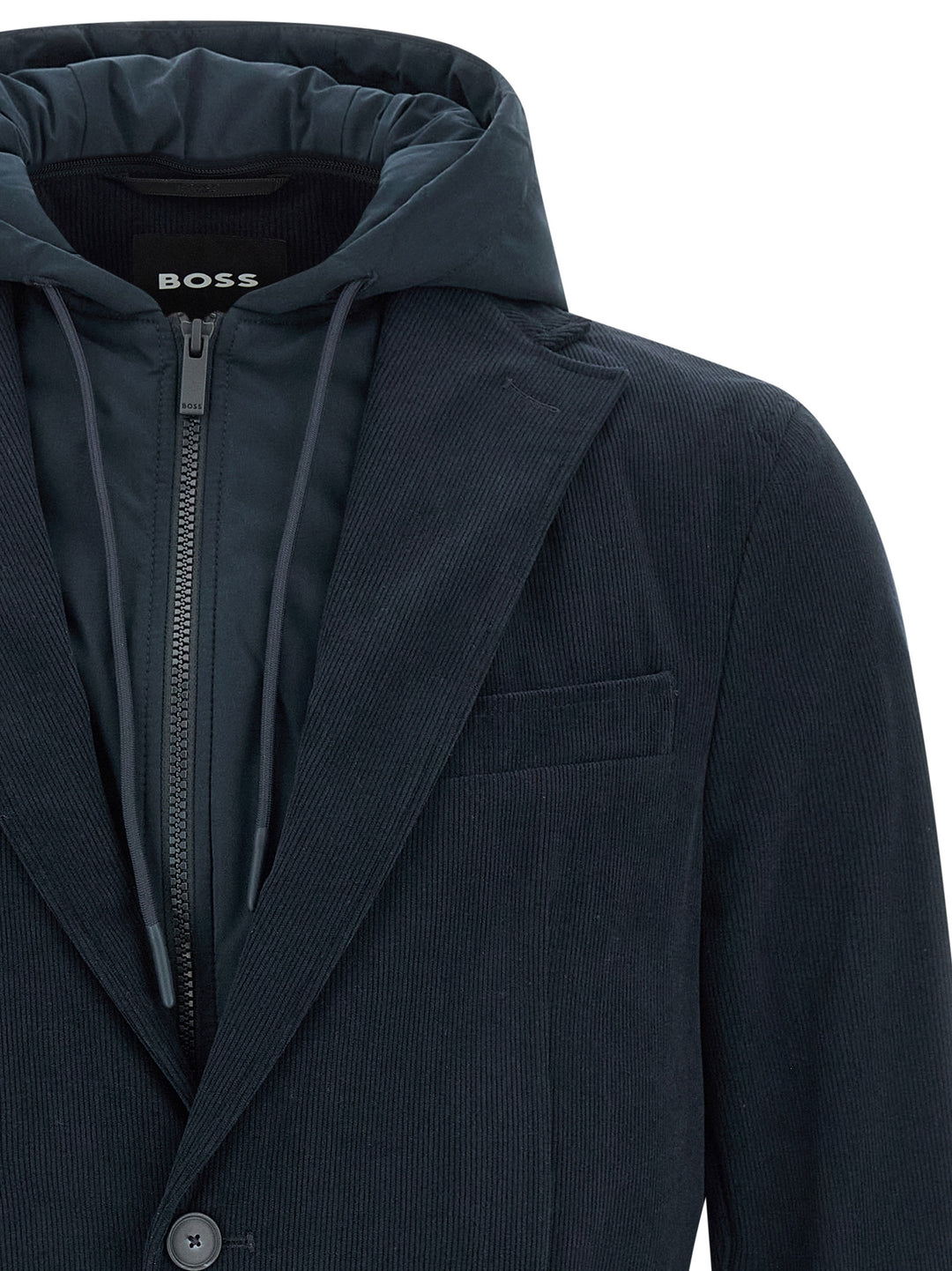 Hugo Boss P-Hanry-Hd Puffer Jackets - Blue | 00af7485b5cfdbf6e6b2bff8579fe11de68b78bd