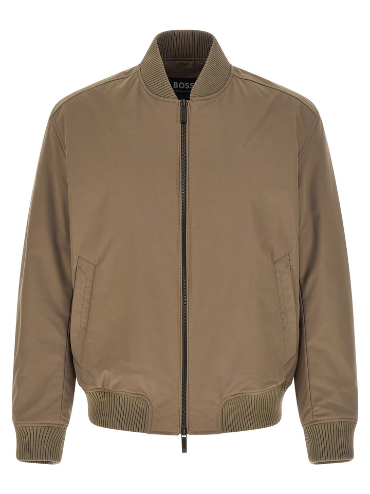 Hugo Boss Cantin Puffer Jackets - Gray | 94f4ed304b4ed2027978b30bd5fbc46c1f30fba0