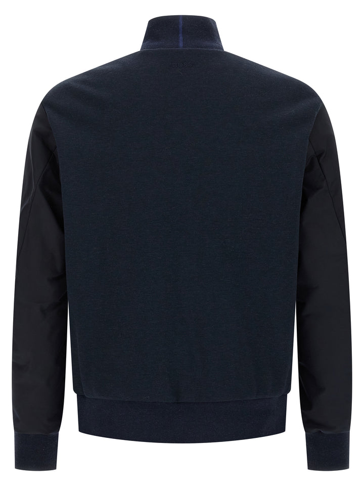 Hugo Boss Shepherd 242 Puffer Jackets - Blue | 39aea447ef598c6cbe74fdf5b5debd1b3670577d