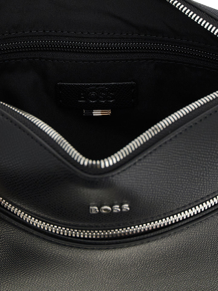 Hugo Boss Daxter Ew Crossbody Bags - Black | 9b6bf5dad1d12b65de2d97b0055bc3b69188eda2