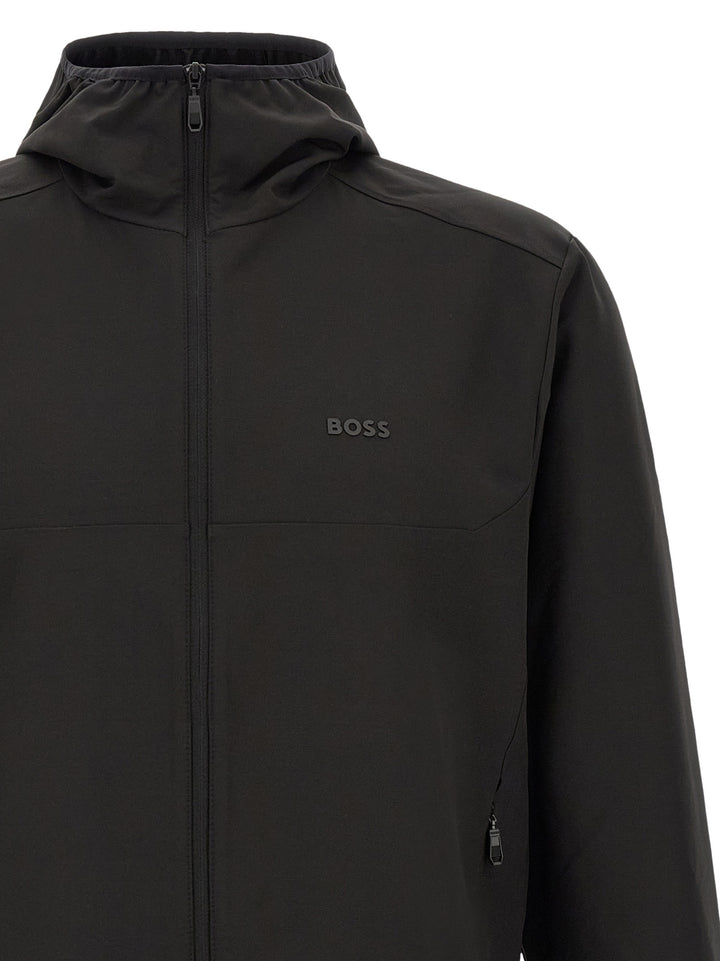 Hugo Boss Litewear Puffer Jackets - Black | 9106c21e35a8275eca8a0d35559ec522dab6d8c8