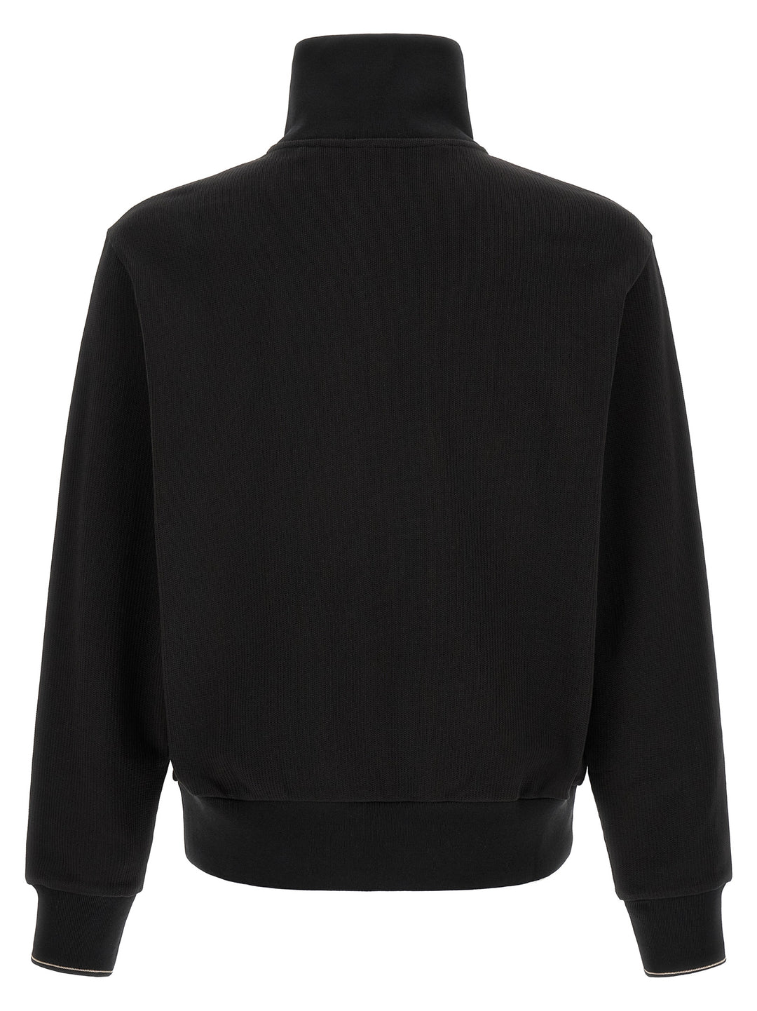 Hugo Boss Cotton  With Half Zip Sweatshirt - Black | dadb912360e7a3c01daba53225307f934df2812f