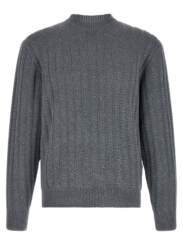Cotton Sweater Sweaters And Cardigans Gray