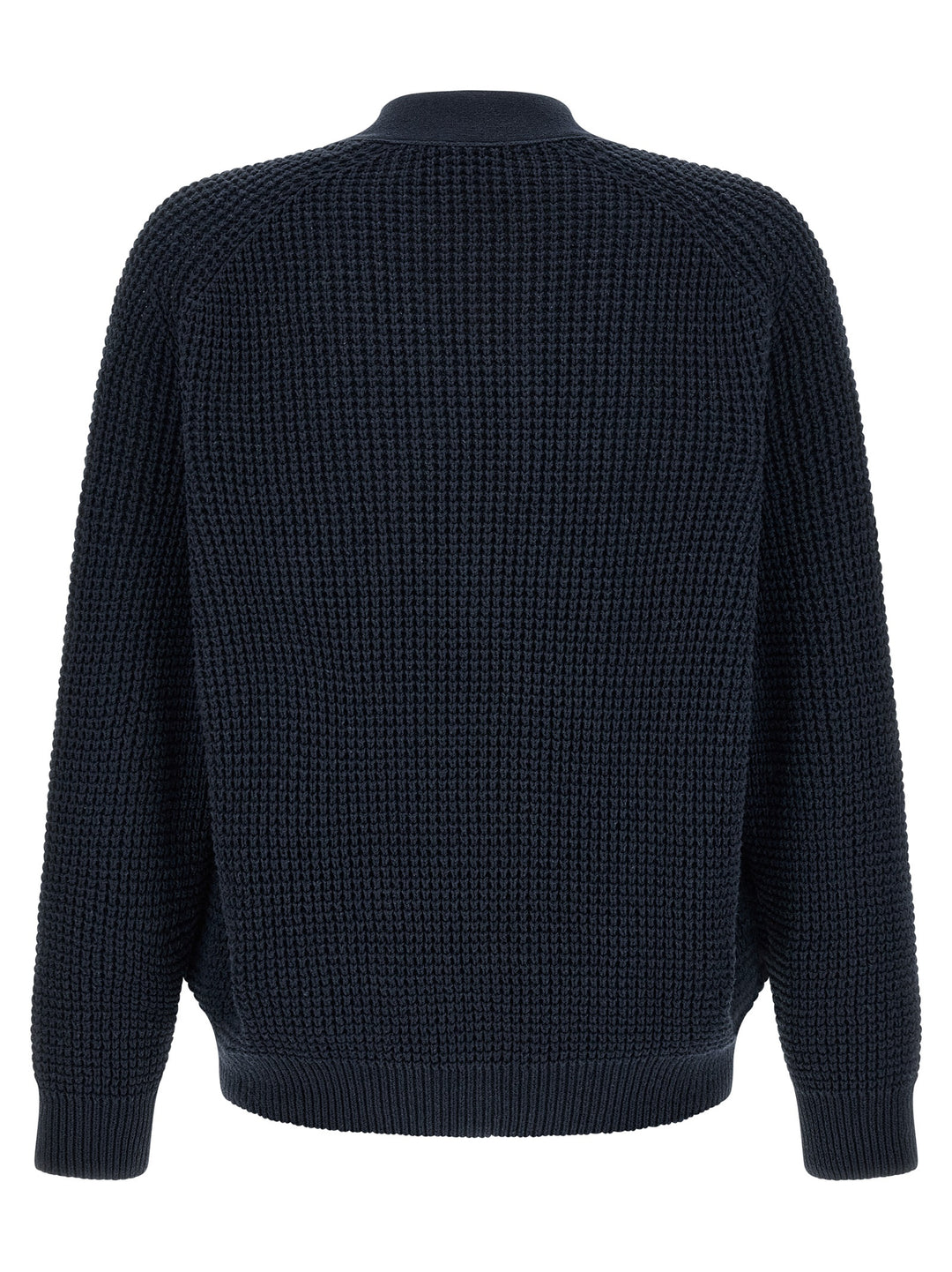 Hugo Boss Honeycomb Cardigan Sweaters and Cardigans - Blue | 0095c4f7e66820695e6fbd96dd28ea2833d67425