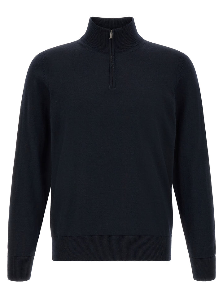 Hugo Boss H-Ebenji Sweaters and Cardigans - Blue | 1966876ec207f21bd3ec4f7639e9cbeb24358169