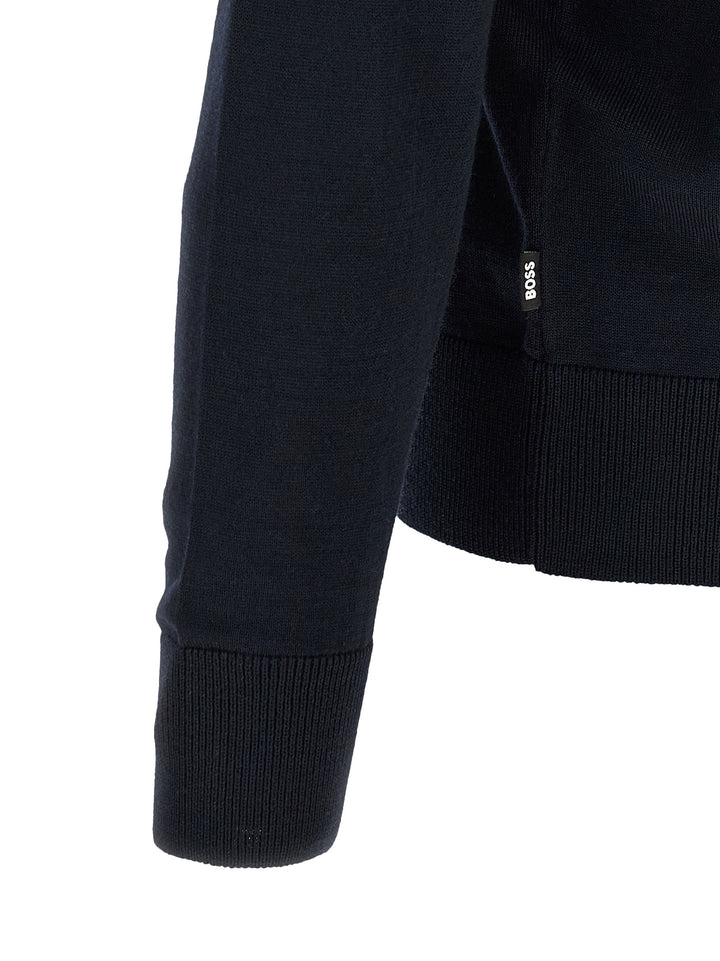 Hugo Boss H-Ebenji Sweaters and Cardigans - Blue | 56f5cad895203f8a4715a50ad495a20310924ef9