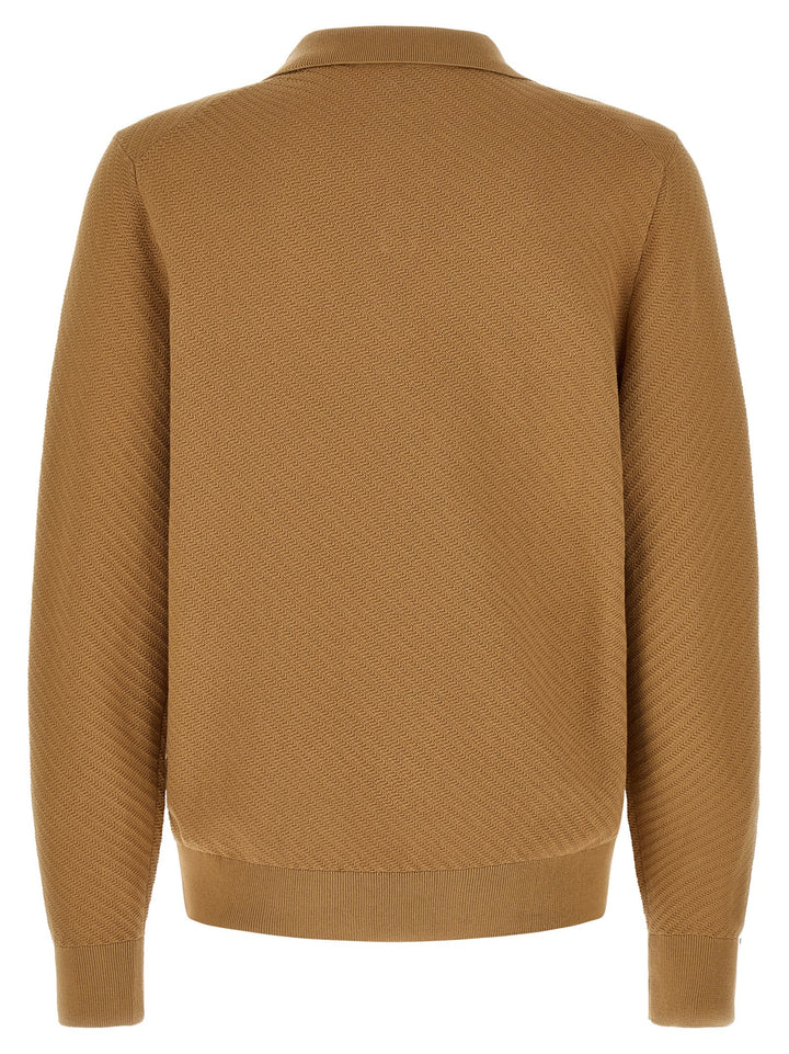 Hugo Boss H-Lomarino Polo - Brown | 34a832b7cc218cc14fdec2d798a65297b9095d85