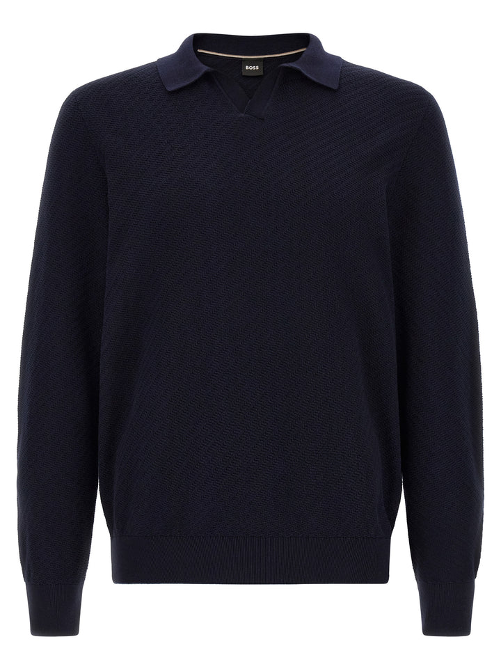 Hugo Boss H-Lomarino Polo - Blue | 28ad311371e9817e118ca7a0919ee1fe2ac9beae