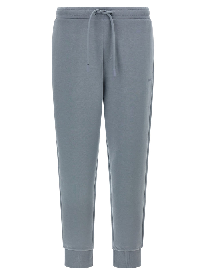 Hugo Boss Cotton Joggers Pants - Gray | c45c62802cf22547d20a0450d12424ca45e02765
