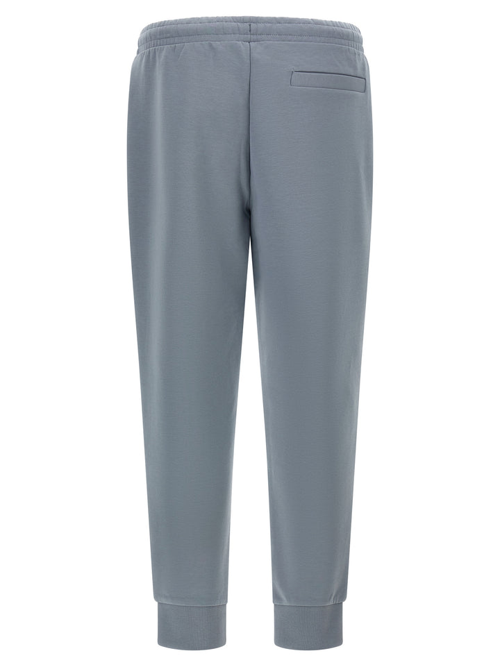 Hugo Boss Cotton Joggers Pants - Gray | d49935e1a79017460cbb584115946abc205740c9