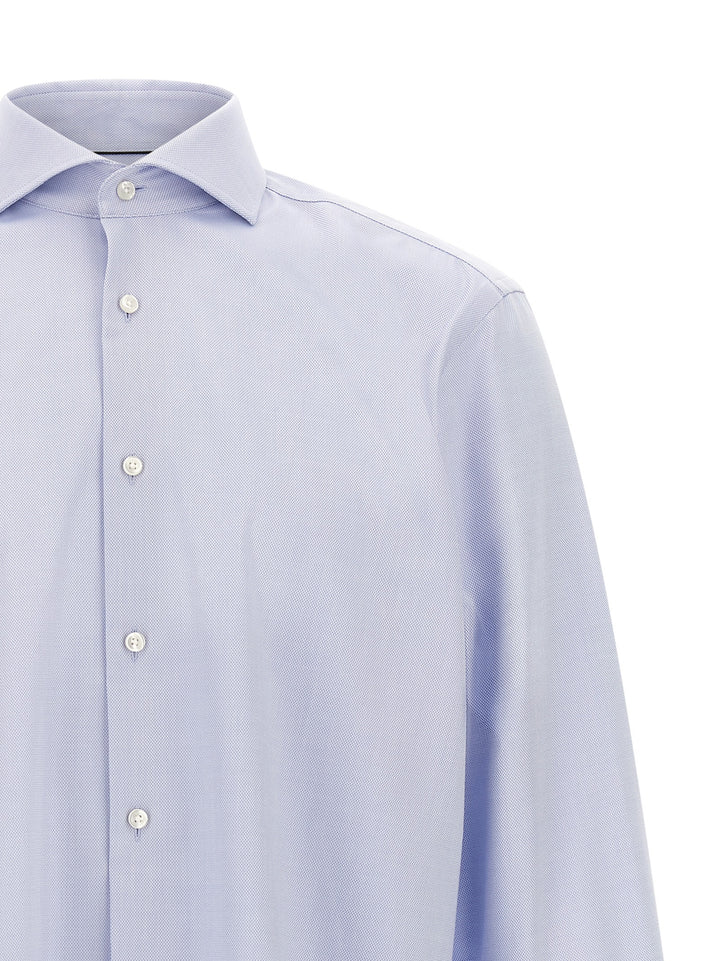 Hugo Boss Oxford Cotton Shirt Shirt and Blouse - Light Blue | ea62710484bc4275a3d1734a43eb336ff464ec13