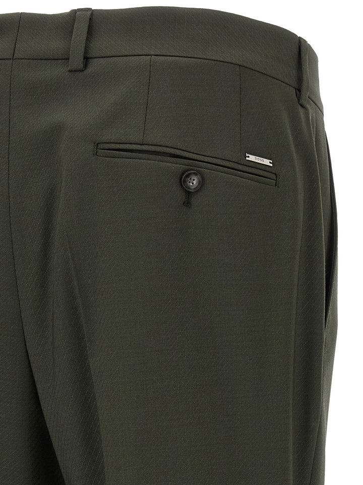 Hugo Boss H-George-263 Pants - Green | b907857ed8fbde7718c7eb3422e89daa84336b09