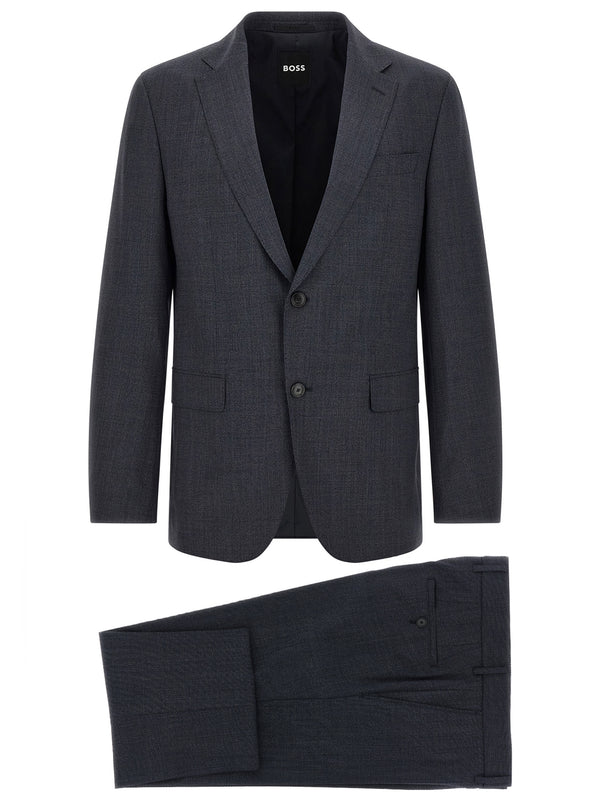 P-Huge-2pcs-Flwg-263 Suits Blue