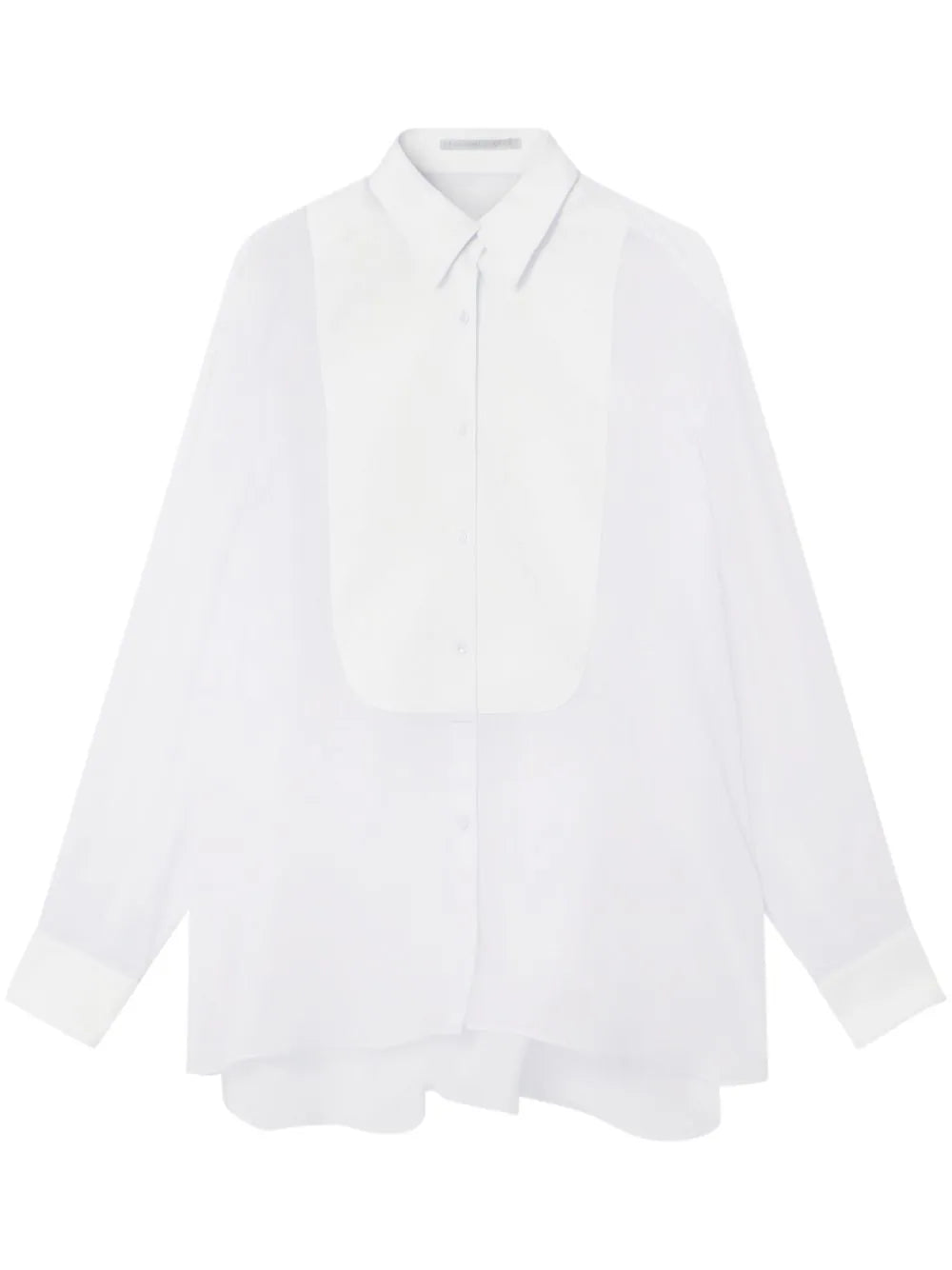 S-Wave button-up silk shirt