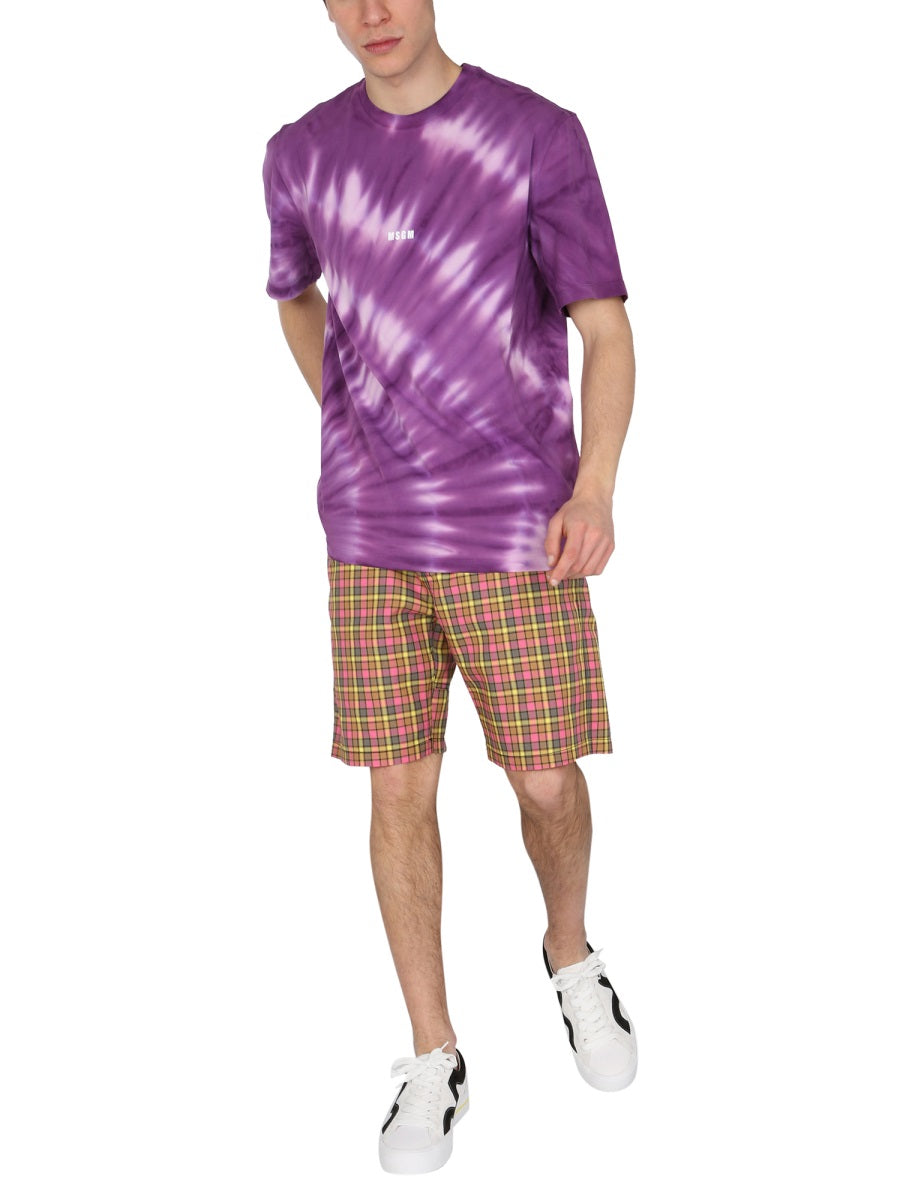 MSGM T shirts - Lilac | Wanan Luxury