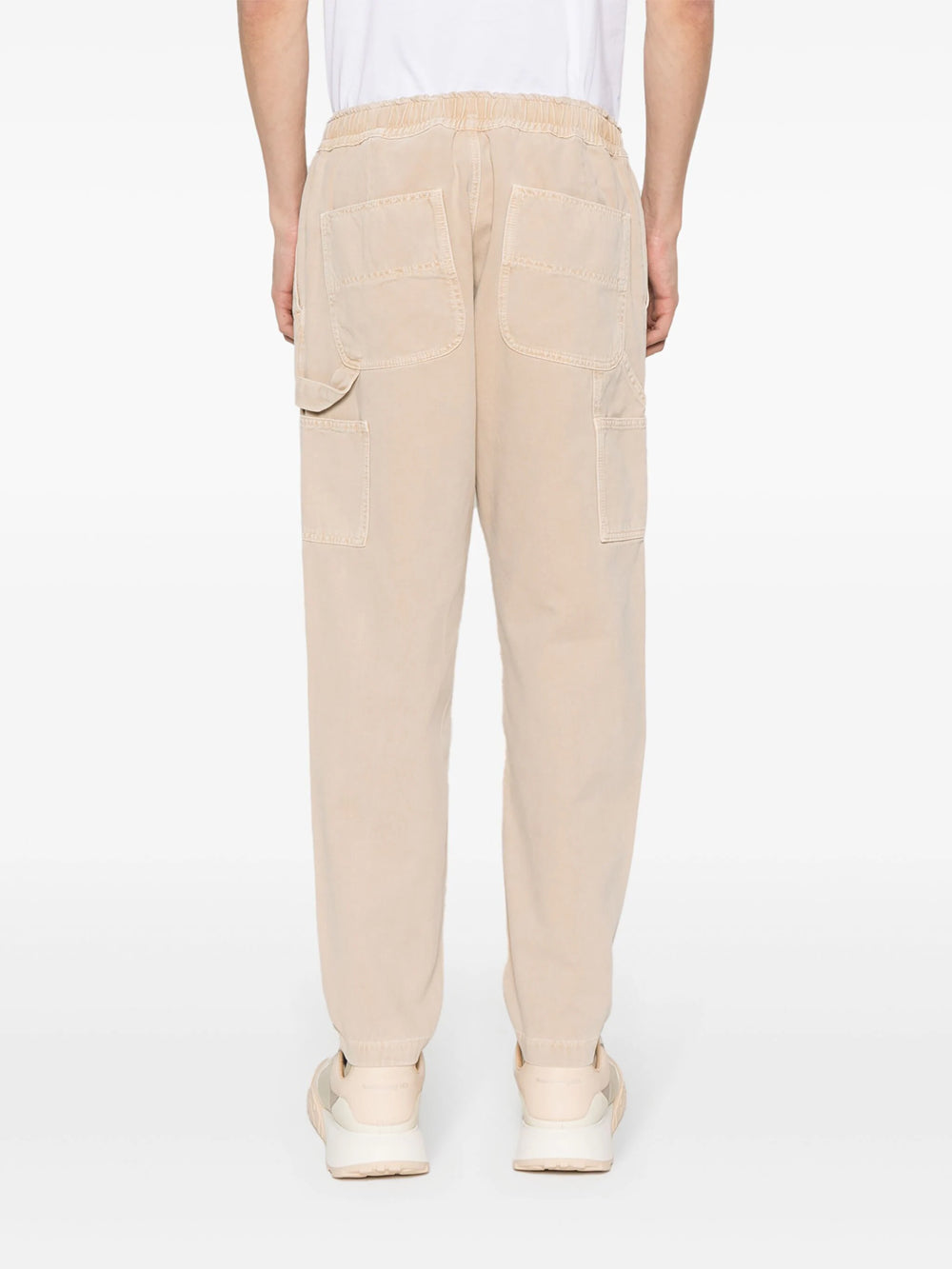 Tapered trousers with embroidery