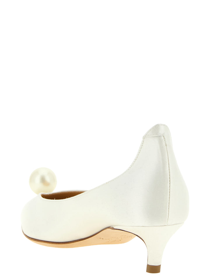 Magda Butrym Pearl Pumps - White | ab23b35d6c690b20f6deb29e52cd14941d96b4e2