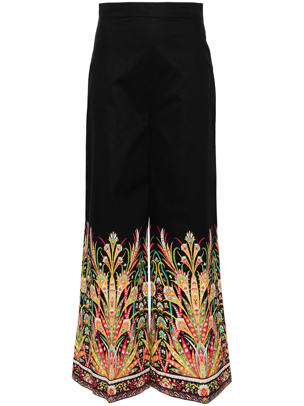 Printed palazzo trousers