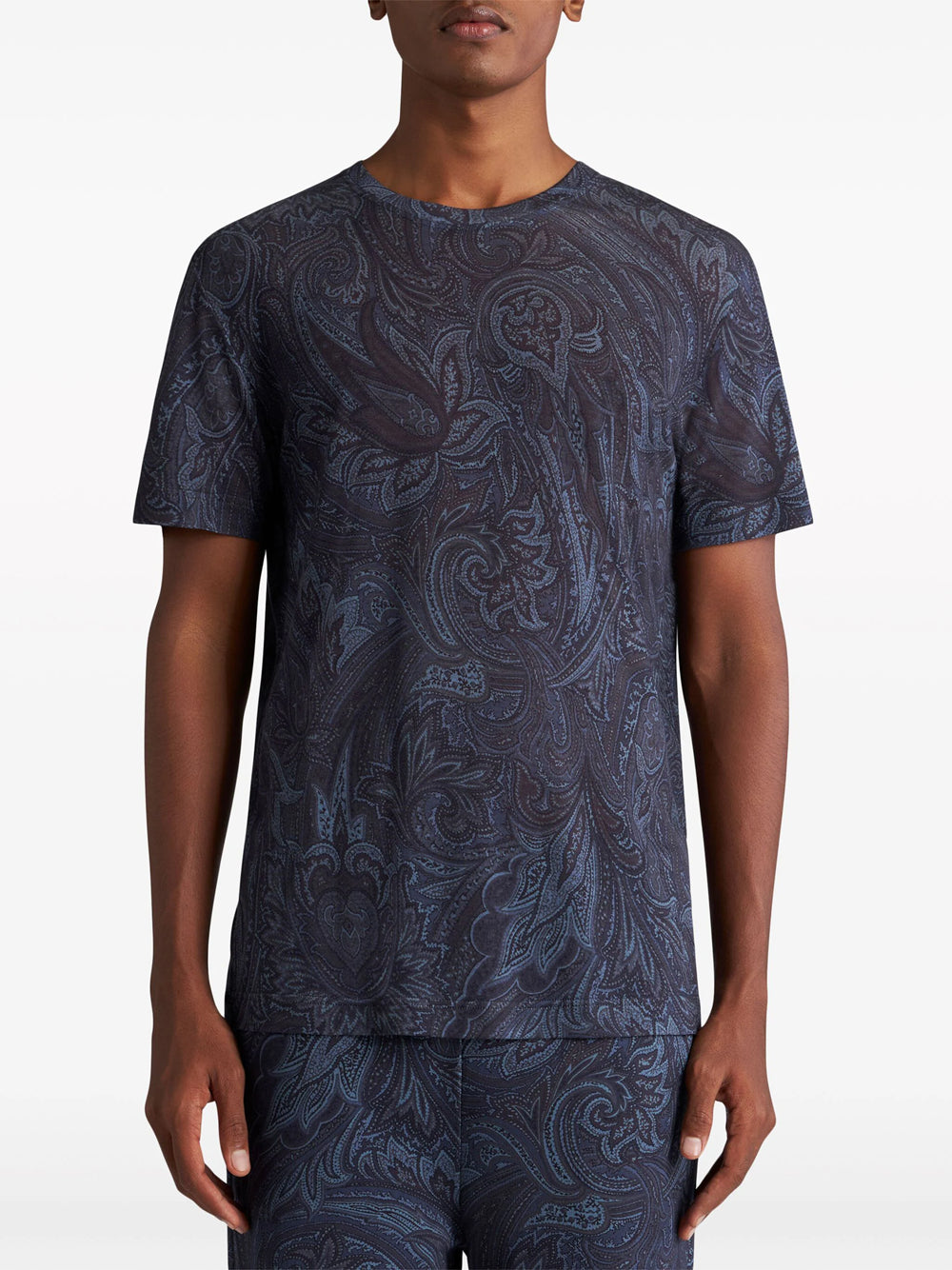 T-shirt with paisley print