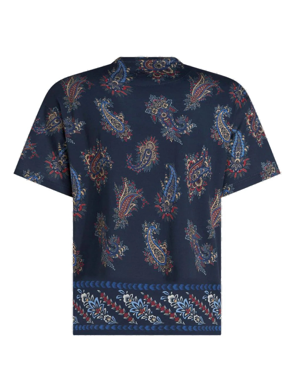 T-shirt with paisley print