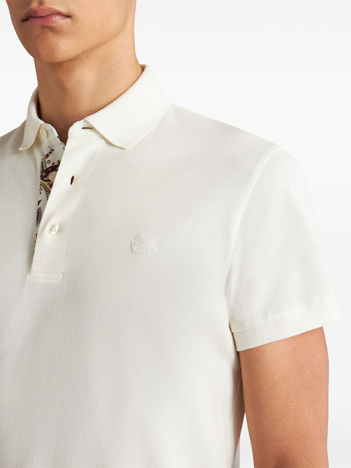 Polo roma printed details