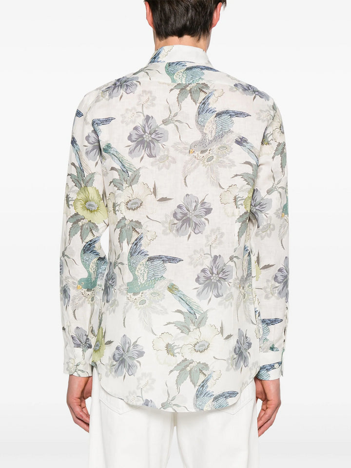 Flowered shirt