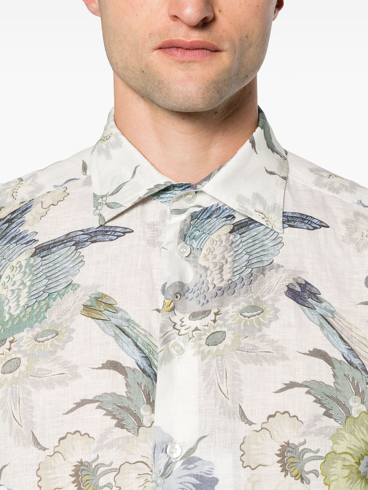 Flowered shirt