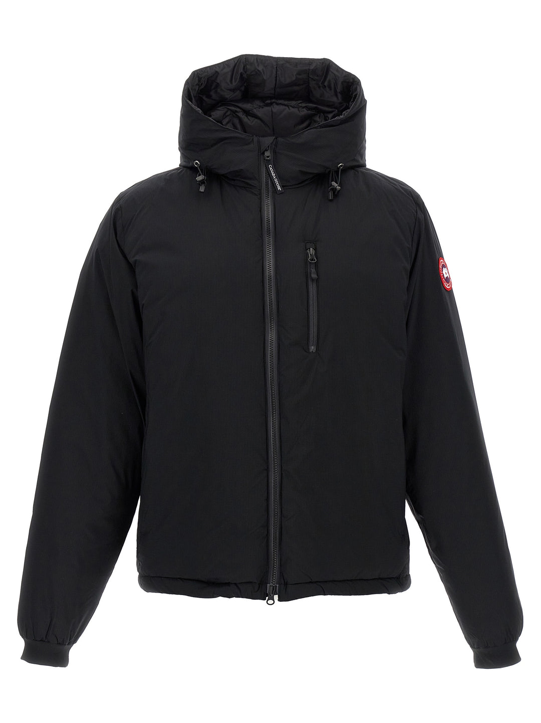 Lodge Hoody Casual Jackets, Parka Black