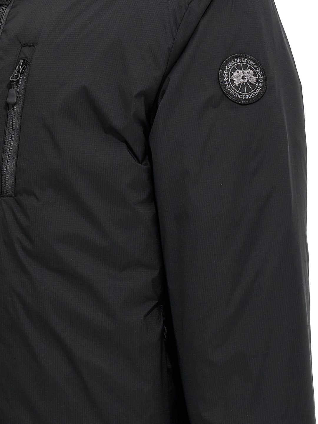 Lodge Hoody Casual Jackets, Parka Black