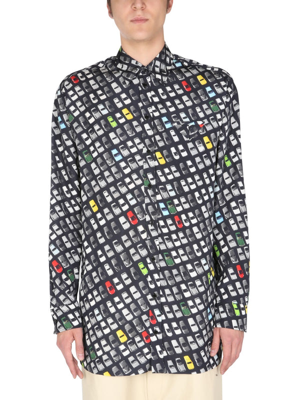 Shirt With Allover Print