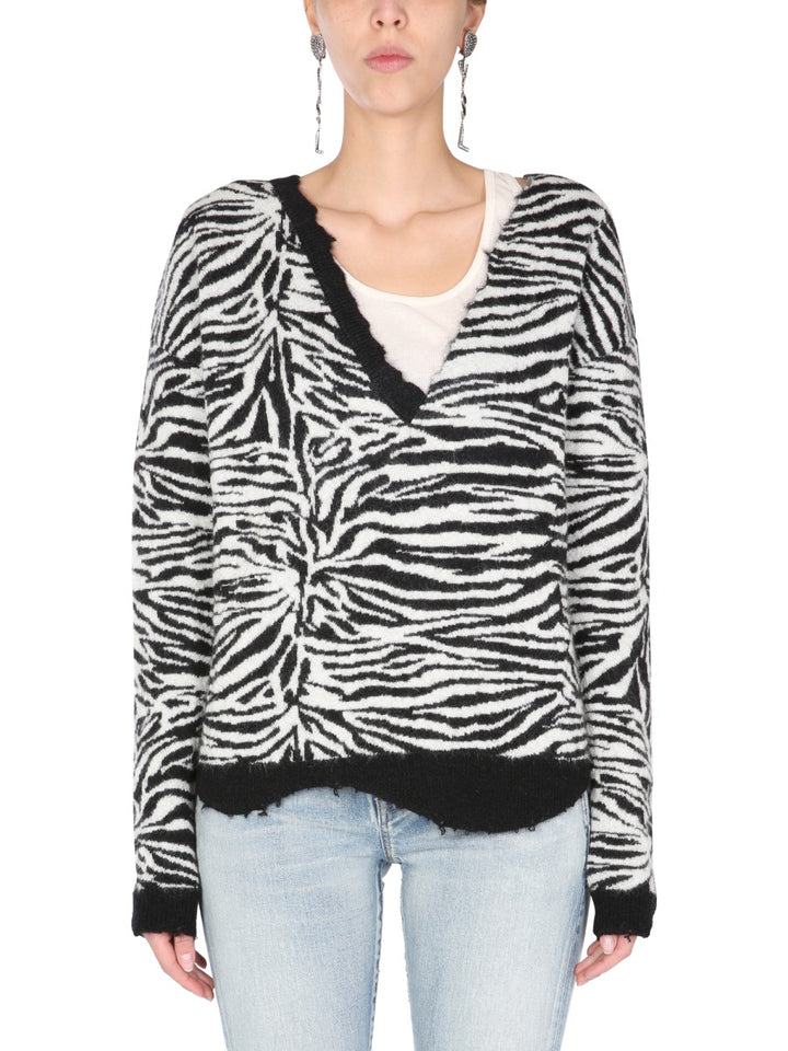 Saint Laurent Sweaters - Multicolour | 8d265f8755a64168ee4ad7cc8eb77d1da3d41543