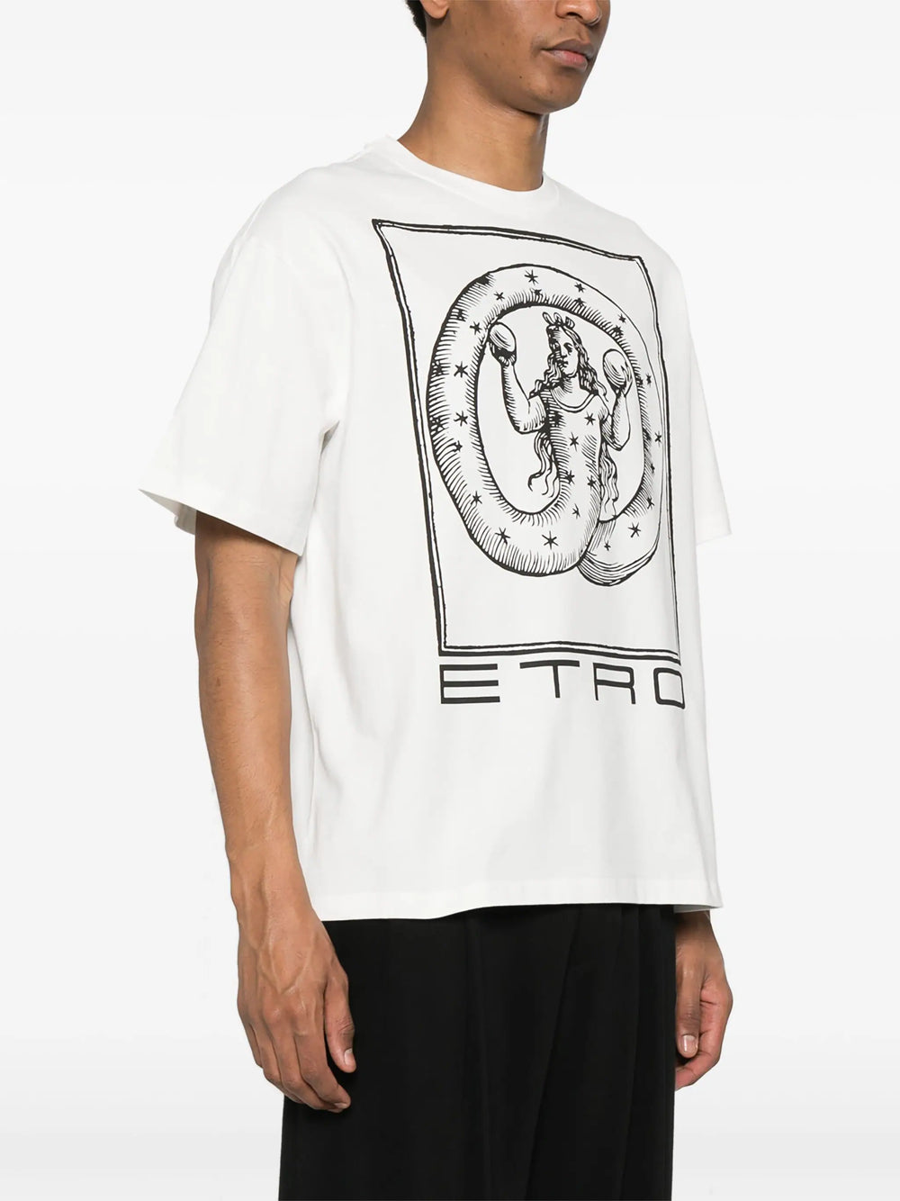 Cotton T-shirt with graphic print