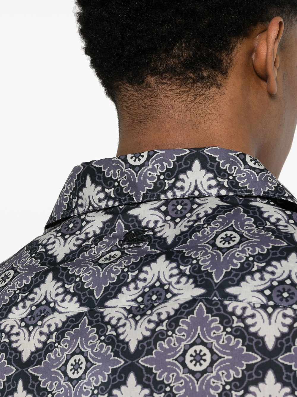 Shirt with abstract print