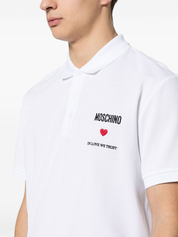 Polo shirt with embroidery