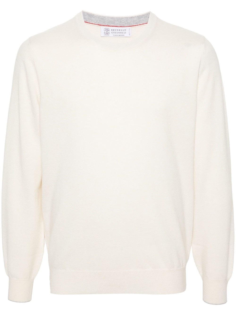 Cashmere crew neck sweater