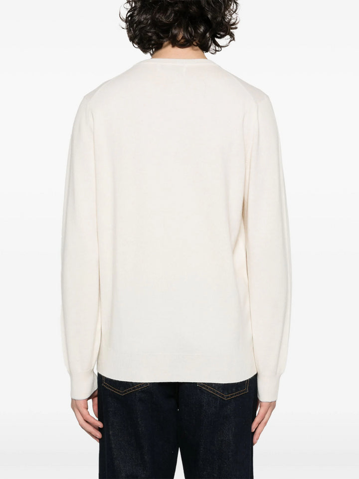 Cashmere crew neck sweater