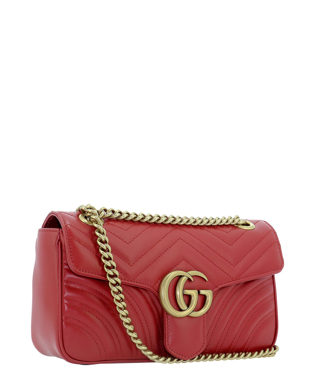 Gg Marmont 2 Shoulder Bags Red