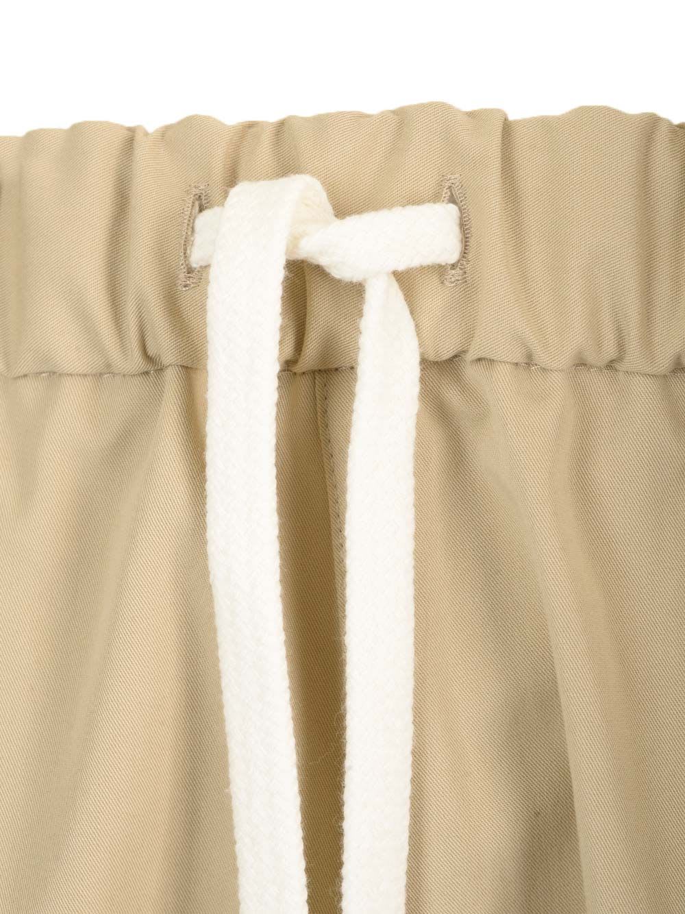 Straight Pants Trousers Beige
