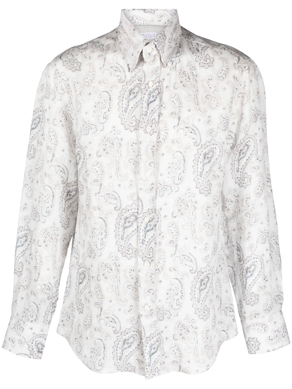 Shirt with paisley print