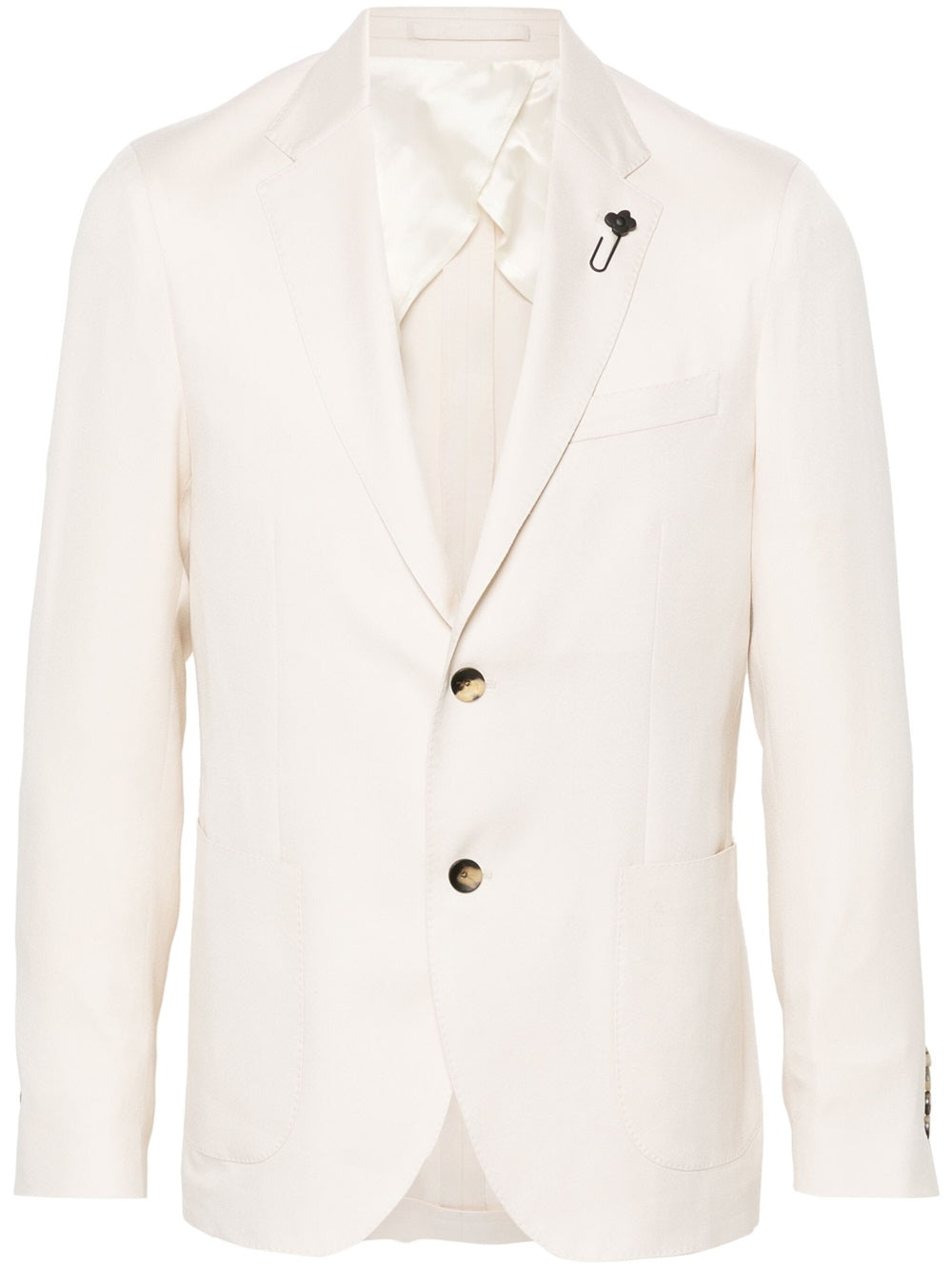 structured single-breasted blazer