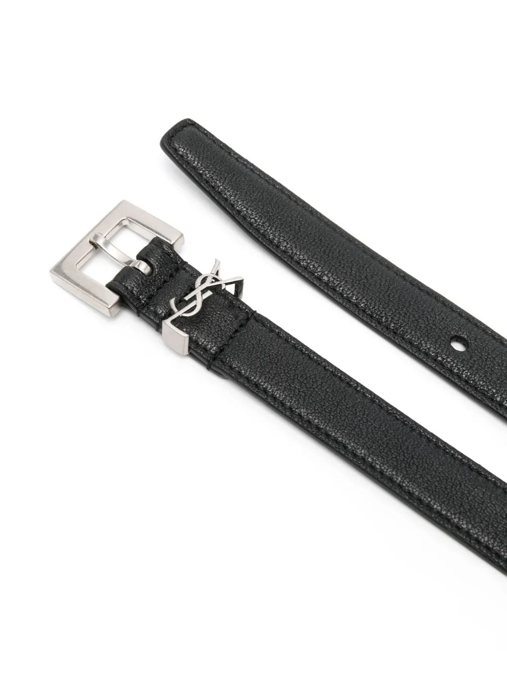 Saint Laurent Paris Belts - Black | 6a9fc8bcad74a579fd355dd7cbebbb827e149ae4