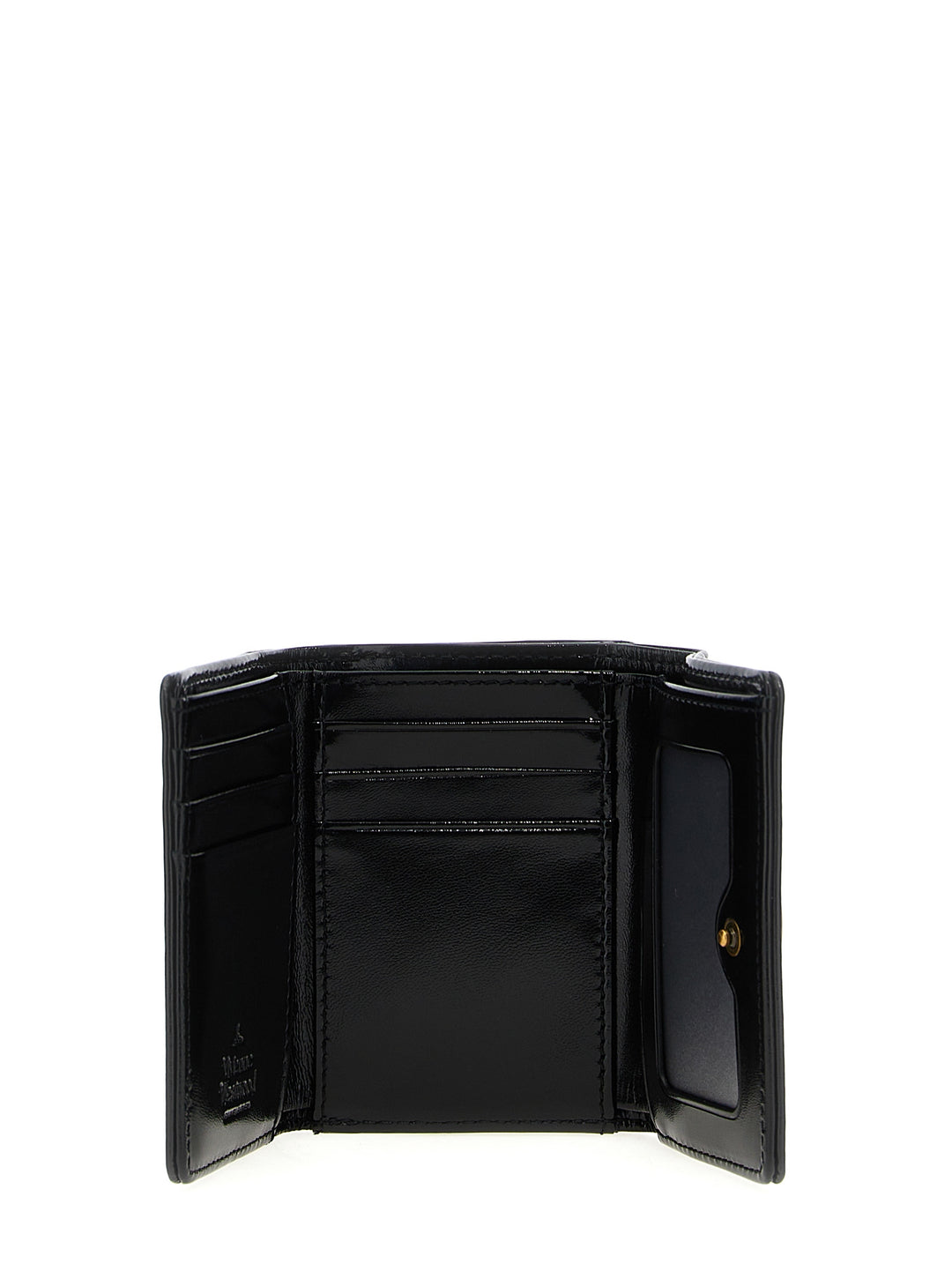 Logo Wallet Wallets, Card Holders Black