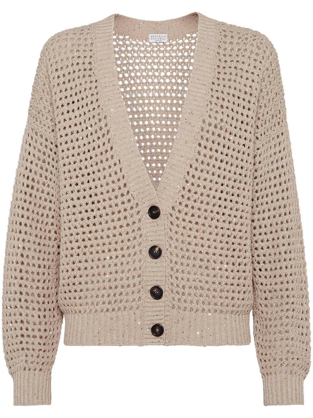 Cardigan with sequins