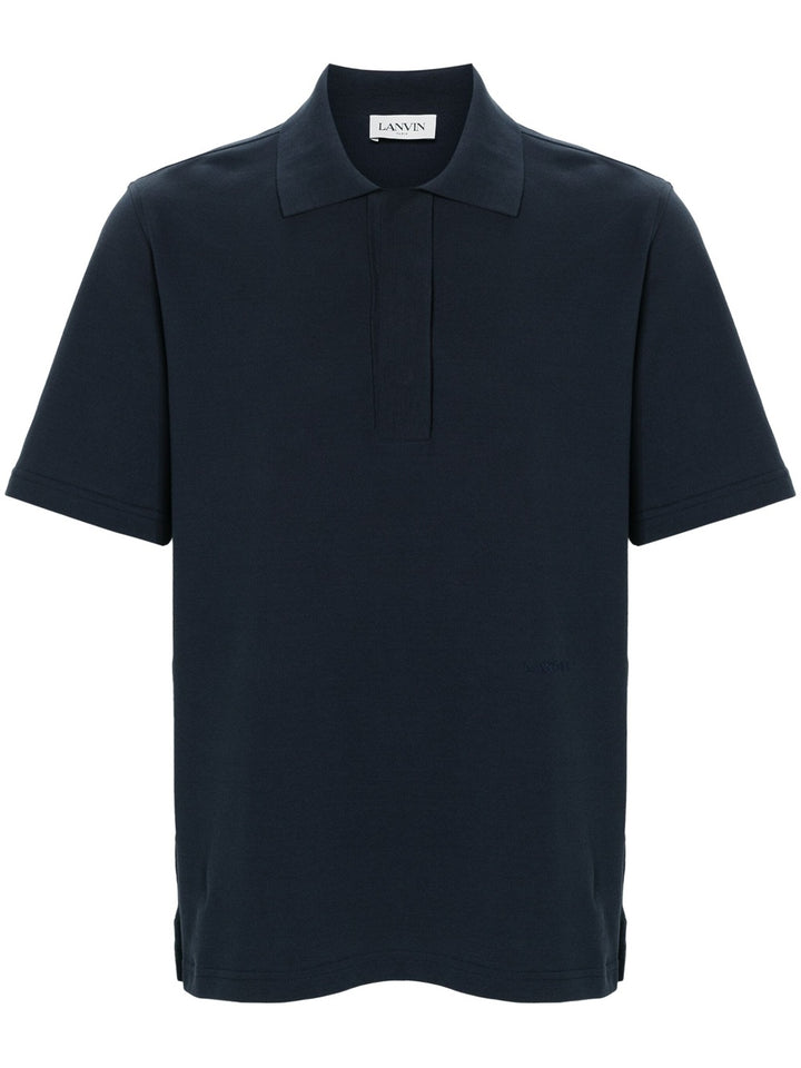 Short-sleeved polo shirt